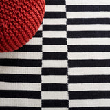safavieh clearance striped kilim stk805z black rug