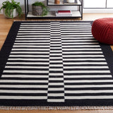 safavieh clearance striped kilim stk805z black rug