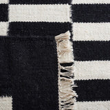 safavieh clearance striped kilim stk805z black rug