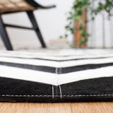 safavieh clearance studio leather stl122a black rug