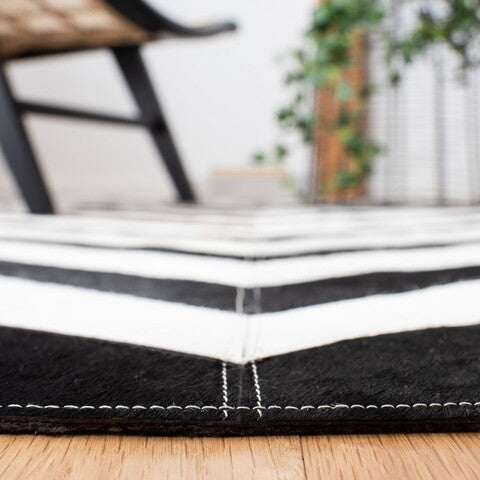 safavieh clearance studio leather stl122a black rug