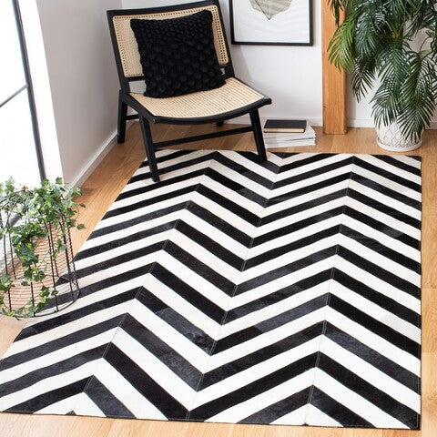 safavieh clearance studio leather stl122a black rug