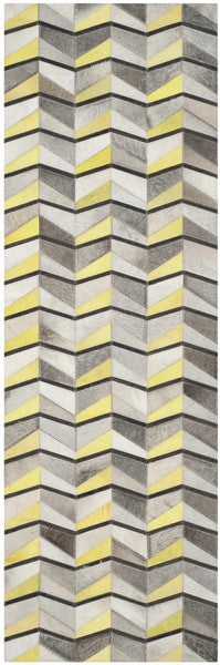 safavieh clearance studio leather stl173a yellow rug