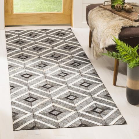 safavieh clearance studio leather stl220a grey rug