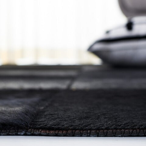 safavieh clearance studio leather stl822z black rug