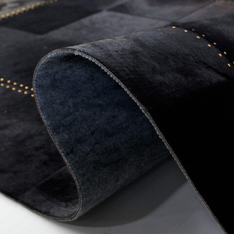 safavieh clearance studio leather stl822z black rug