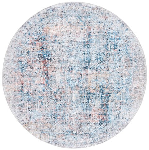 Safavieh Clearance Santa Monica STM539M Blue Rug