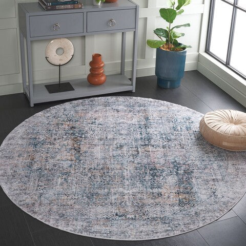 Safavieh Clearance Santa Monica STM539Y Dark Green Rug