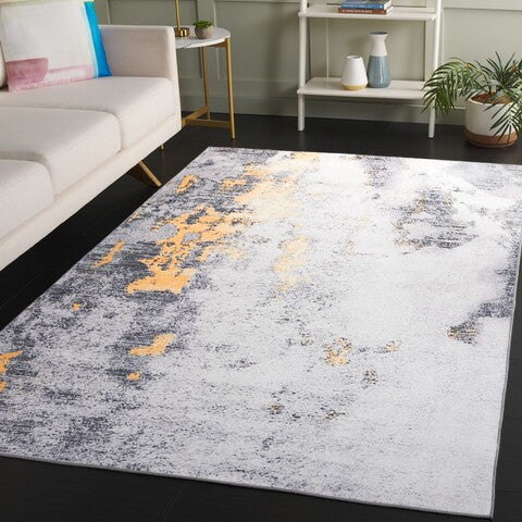 Safavieh Clearance Santa Monica STM803F Grey Rug