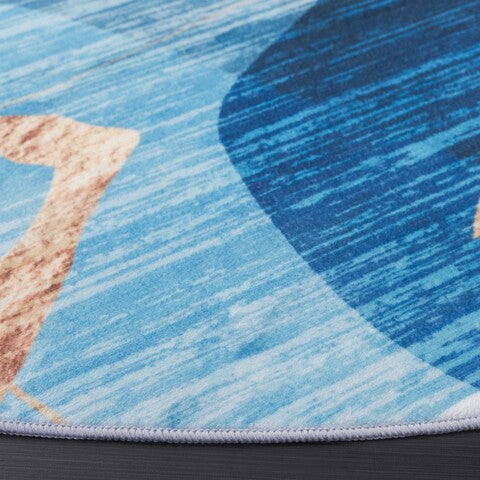 Safavieh Clearance Santa Monica STM836M Blue Rug