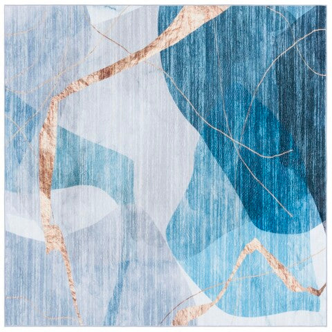 Safavieh Clearance Santa Monica STM836M Blue Rug