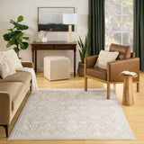 nourison isla isl01 light grey rug