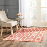 safavieh clearance stone wash stw203a rust rug