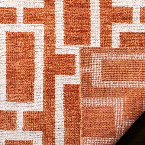 safavieh clearance stone wash stw203a rust rug