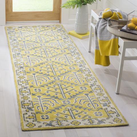 safavieh clearance stone wash stw213a yellow rug