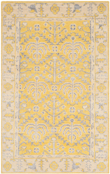 safavieh clearance stone wash stw213a yellow rug