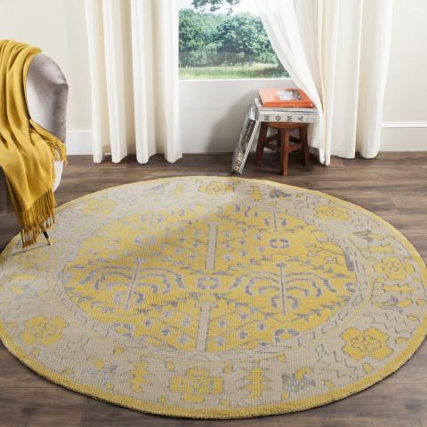 safavieh clearance stone wash stw213a yellow rug
