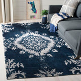 safavieh clearance stone wash stw235b indigo rug