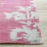 safavieh clearance stone wash stw235c fuschia rug