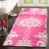 safavieh clearance stone wash stw235c fuschia rug