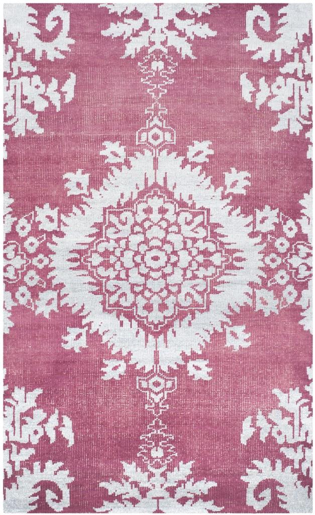 safavieh clearance stone wash stw235c fuschia rug