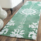 safavieh clearance stone wash stw235d emerald rug