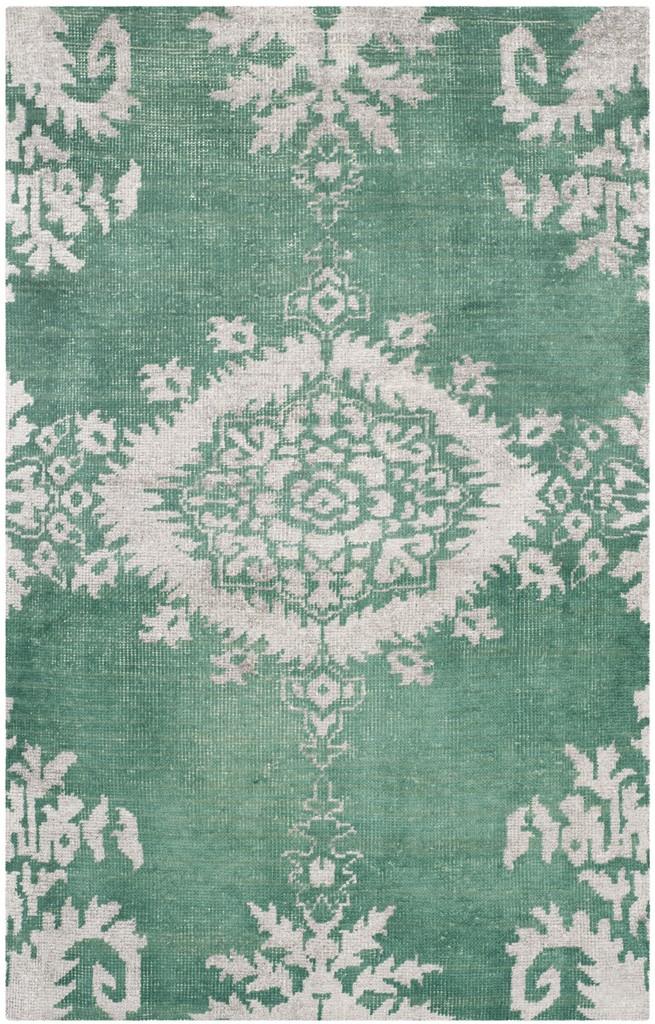 safavieh clearance stone wash stw235d emerald rug