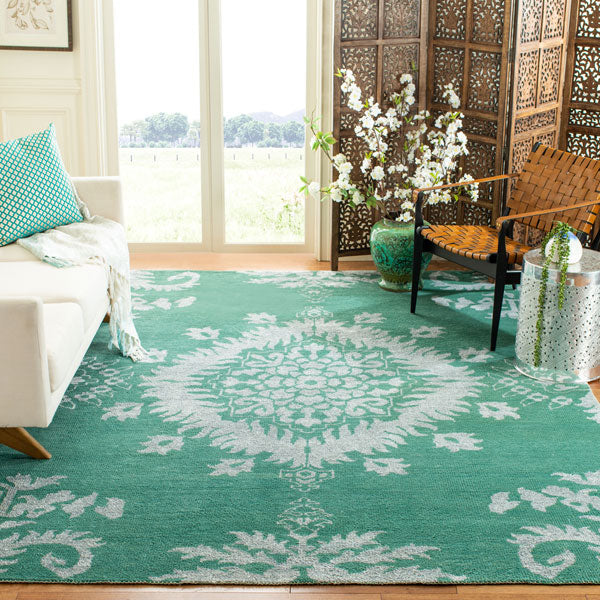 safavieh clearance stone wash stw235d emerald rug