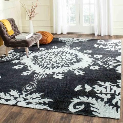 safavieh clearance stone wash stw235e charcoal rug