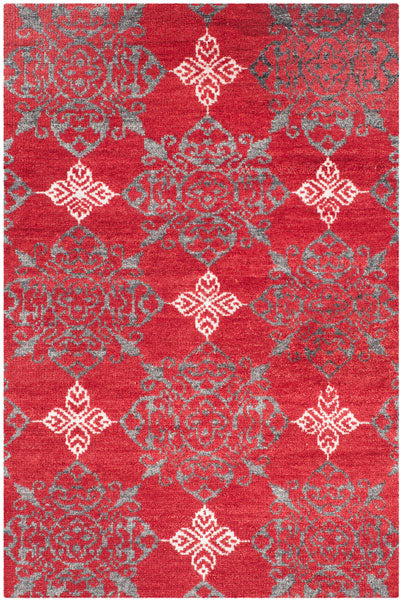 safavieh clearance stone wash stw243a red rug