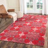safavieh clearance stone wash stw243a red rug