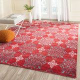 safavieh clearance stone wash stw243a red rug