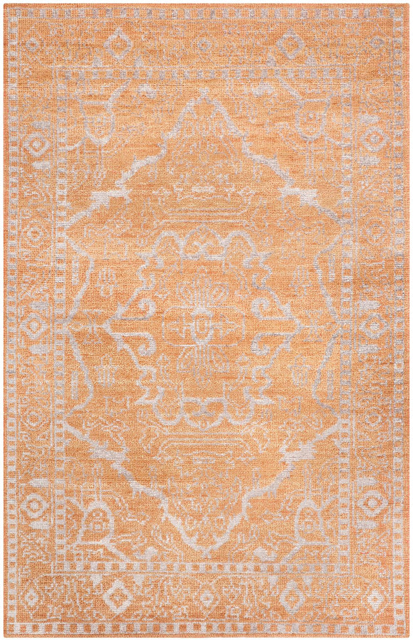 safavieh clearance stone wash stw245a orange rug