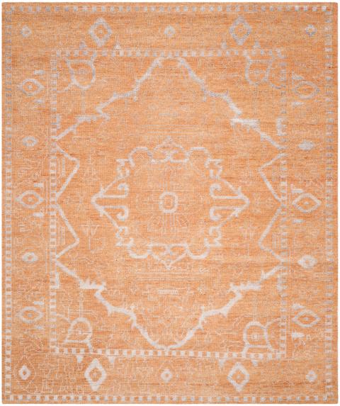 safavieh clearance stone wash stw245a orange rug