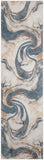 nourison astra machine washable asw15 ivory blue rug