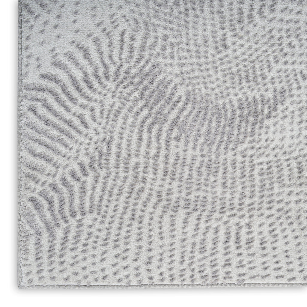 nourison central park west cep01 grey rug