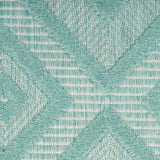 nourison versatile nrv01 aqua teal rug