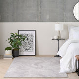 nourison central park west cep01 grey rug