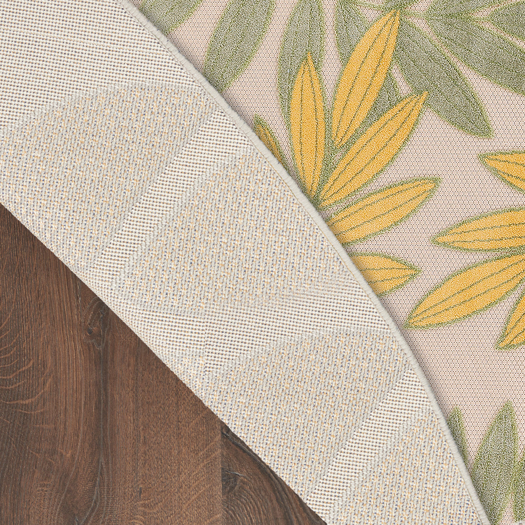 nourison aloha alh18 green multicolor rug