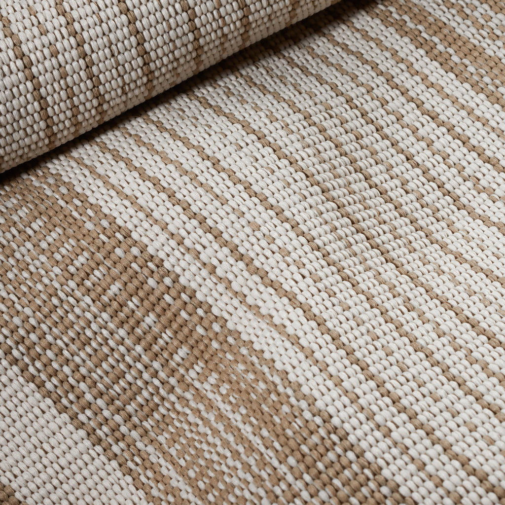 dash albert quincy stripe da2289 khaki woven flatwoven polypropylene rug