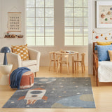nourison astra machine washable asw06 sky blue rug