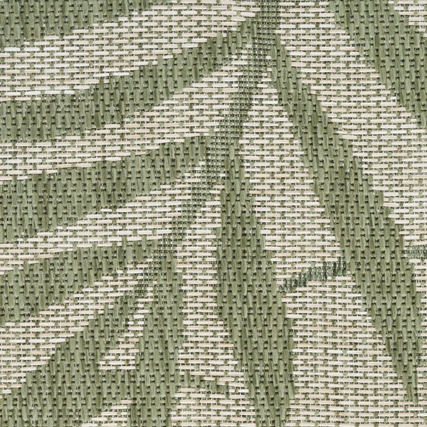 nourison garden oasis goa01 ivory green rug