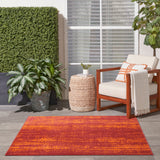 nourison nourison essentials nre03 red rug
