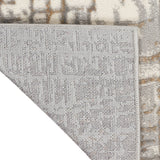 nourison ck950 rush ck950 ivory grey rug