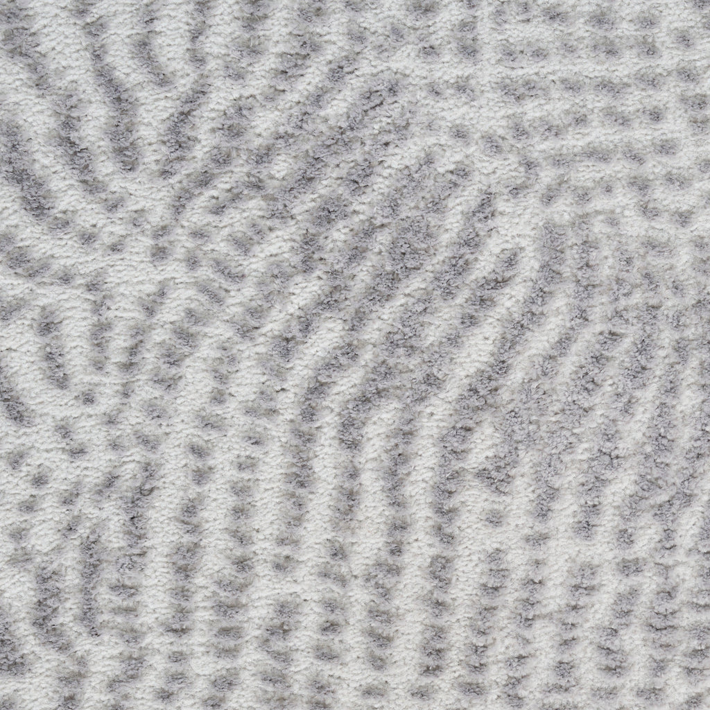 nourison central park west cep01 grey rug