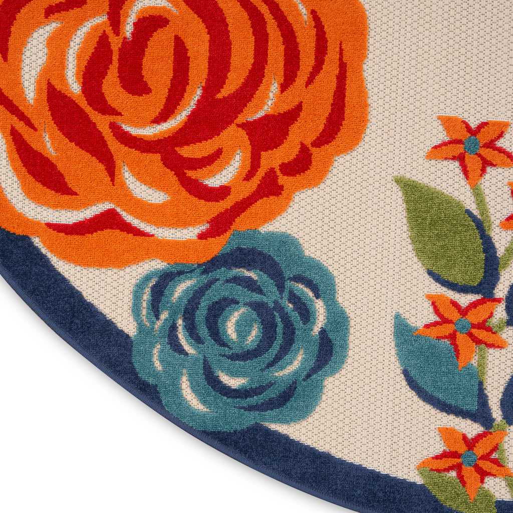 nourison aloha alh32 multicolor rug