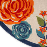 nourison aloha alh32 multicolor rug