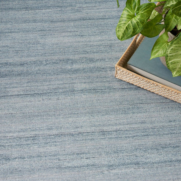 nourison washable essentials wae01 aqua rug