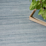 nourison washable essentials wae01 aqua rug