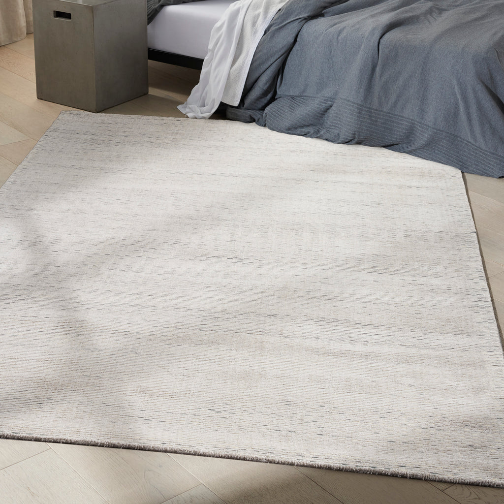 nourison valley vll01 silver rug